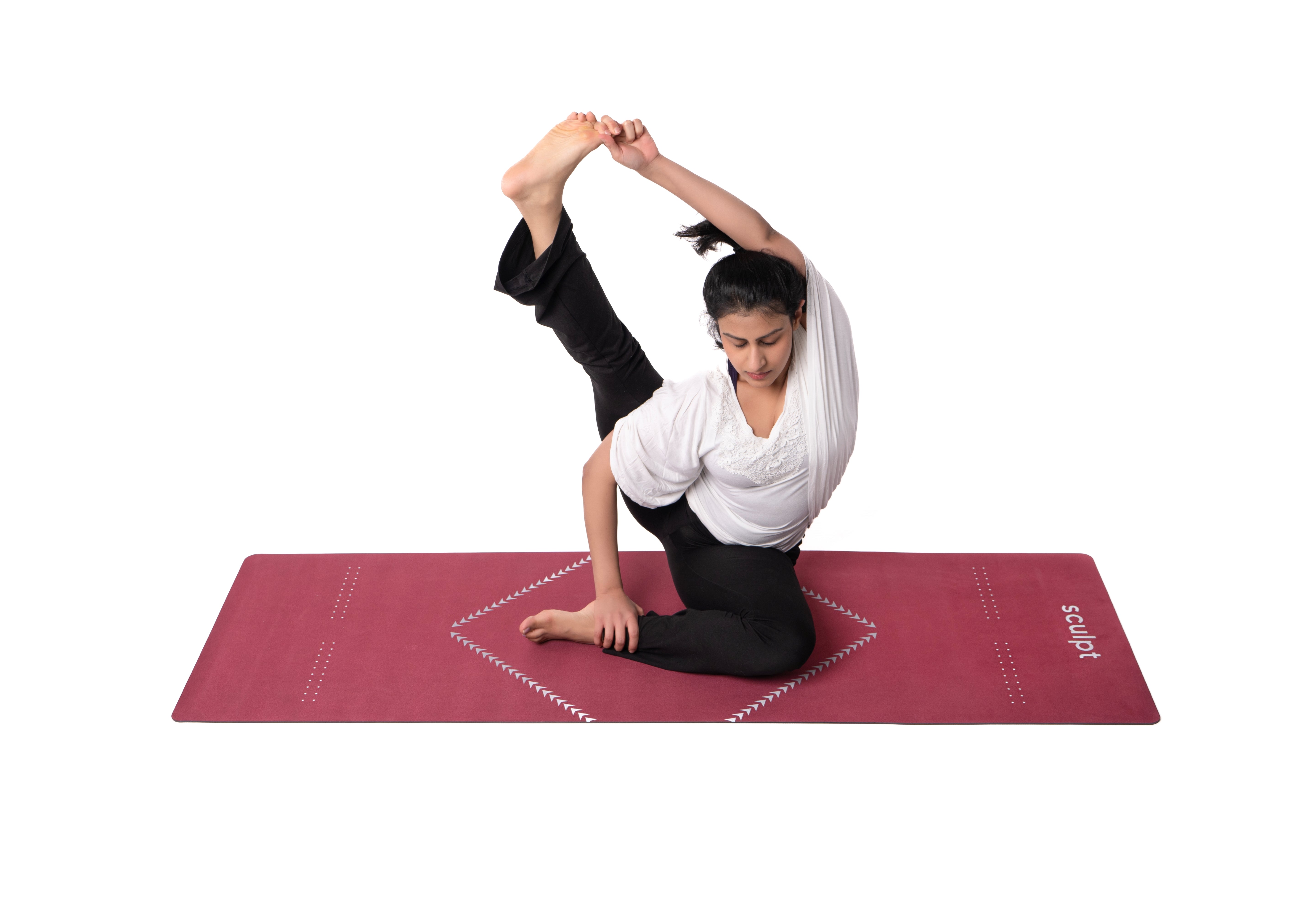 Axis Yoga Mat – Burgundy Wine
