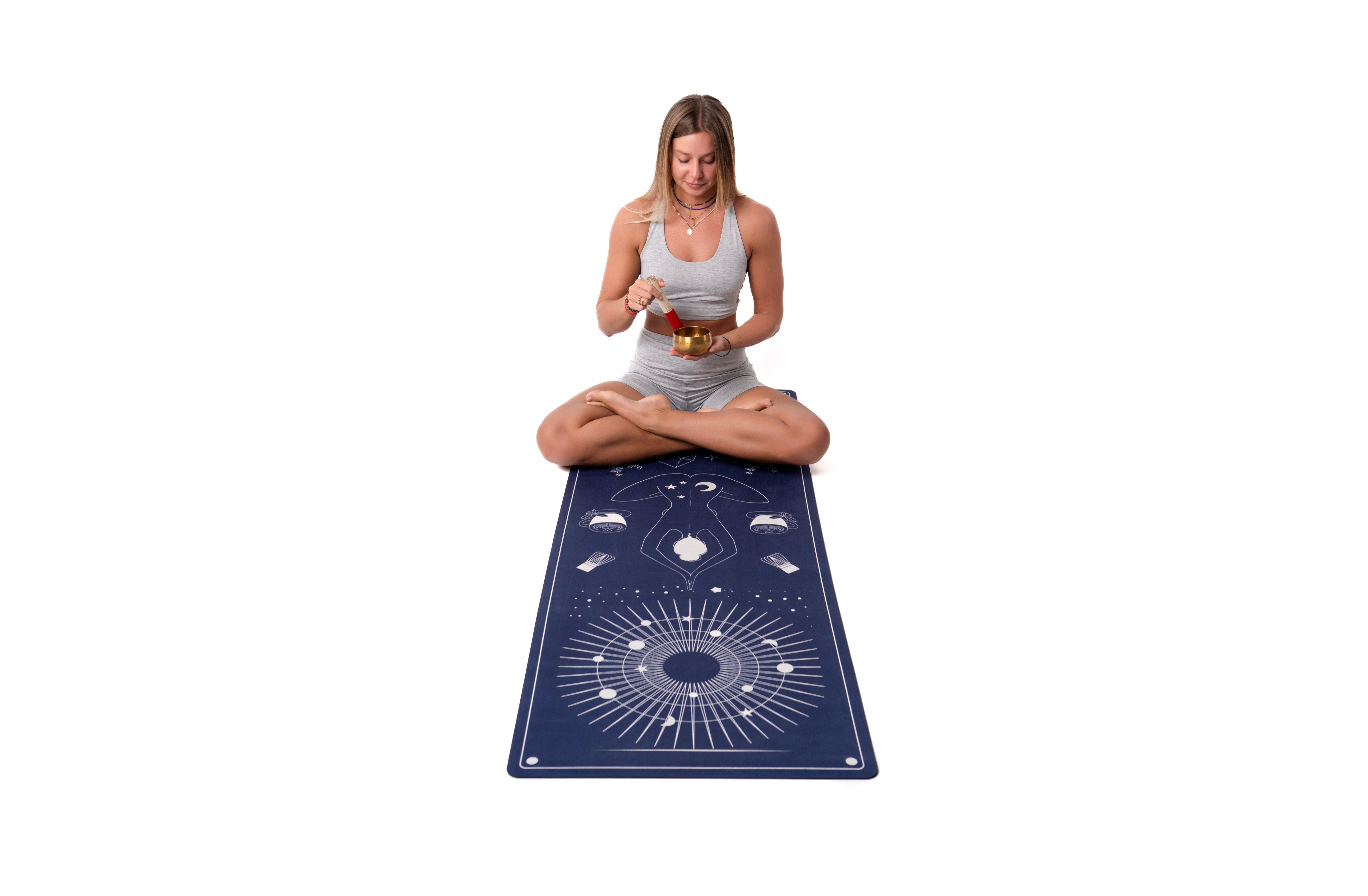 Glow mata do jogi - Cosmic Flow - Lunar Blue