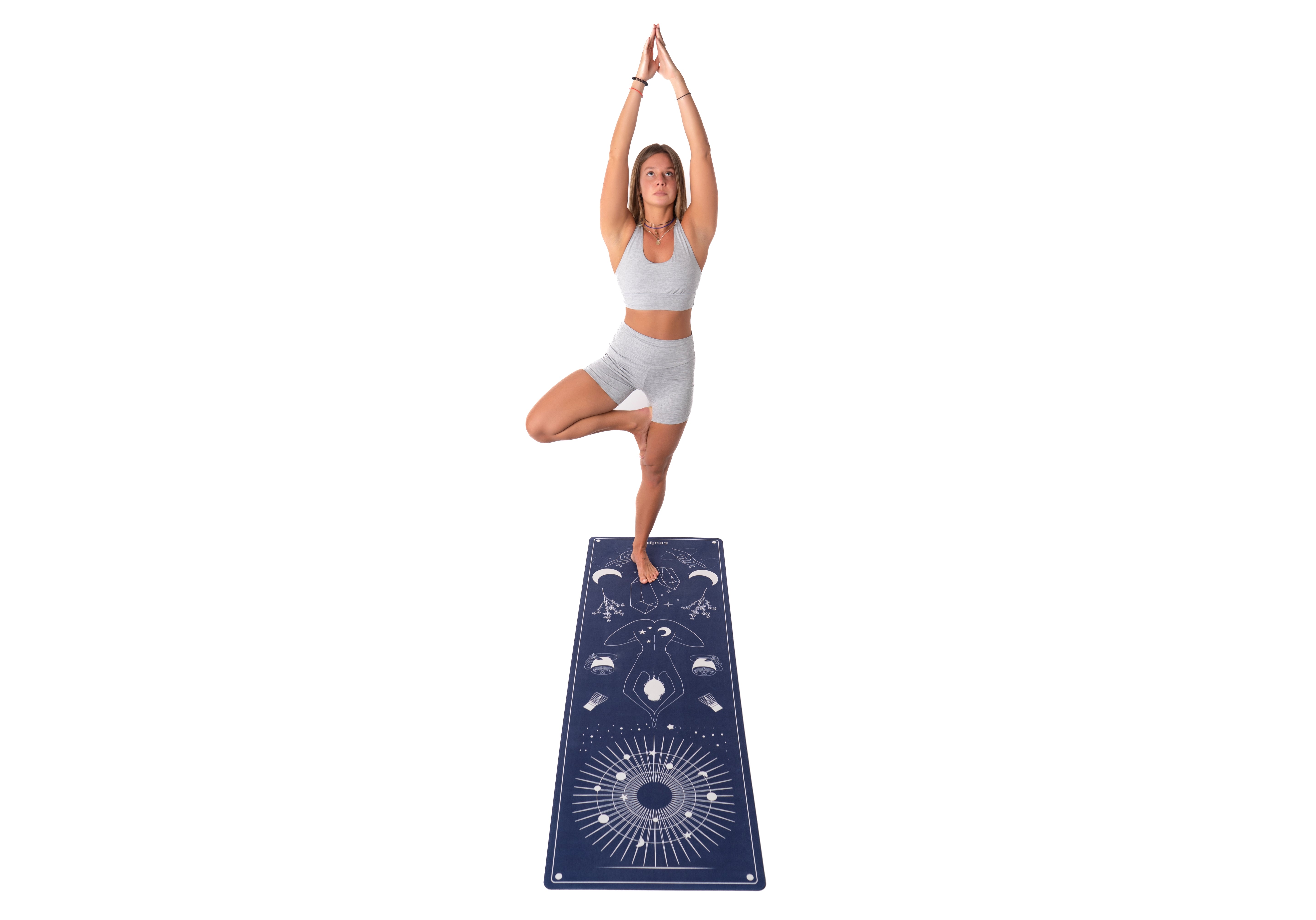 Glow mata do jogi - Cosmic Flow - Lunar Blue