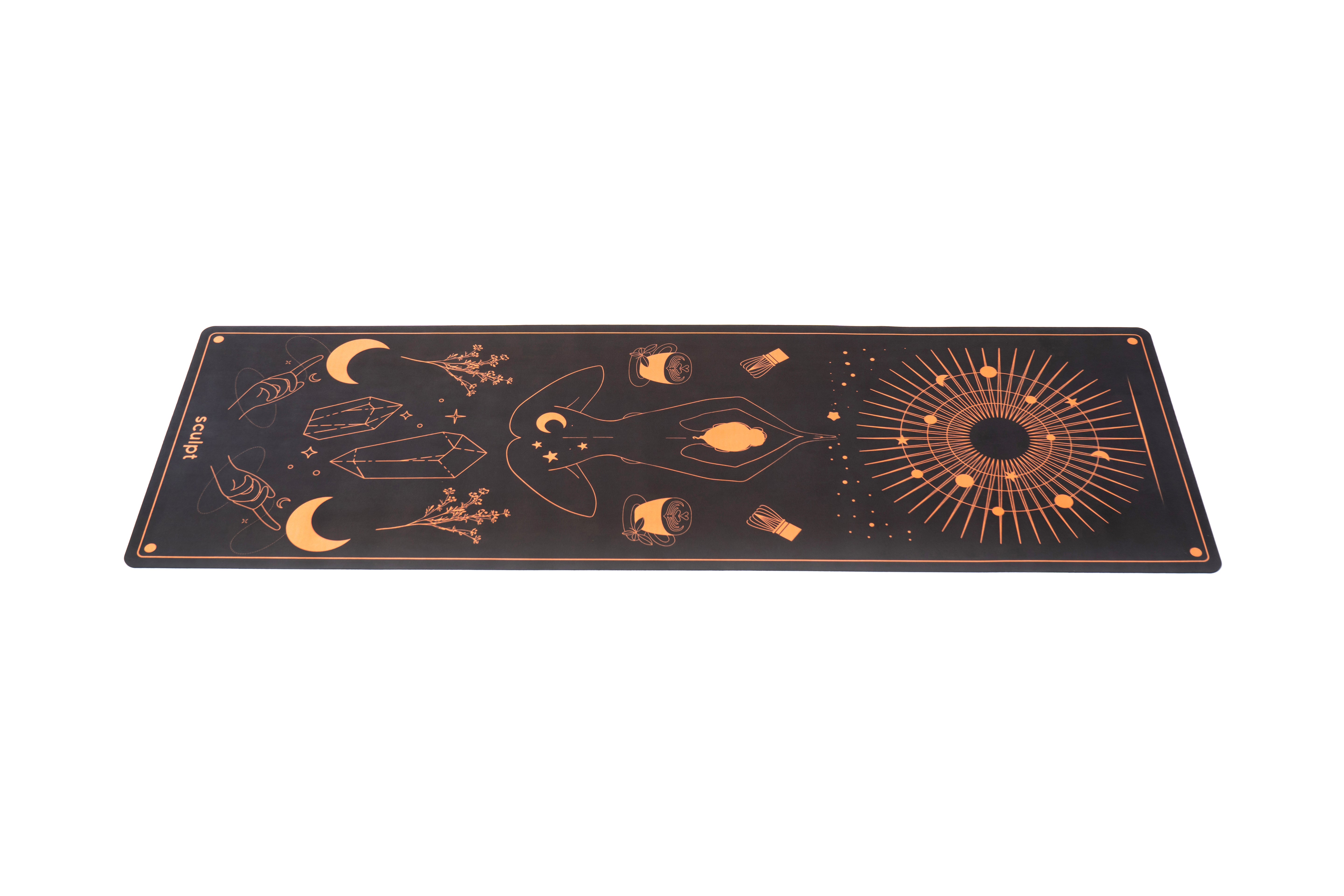 Glow mata do jogi - Cosmic Flow - Black