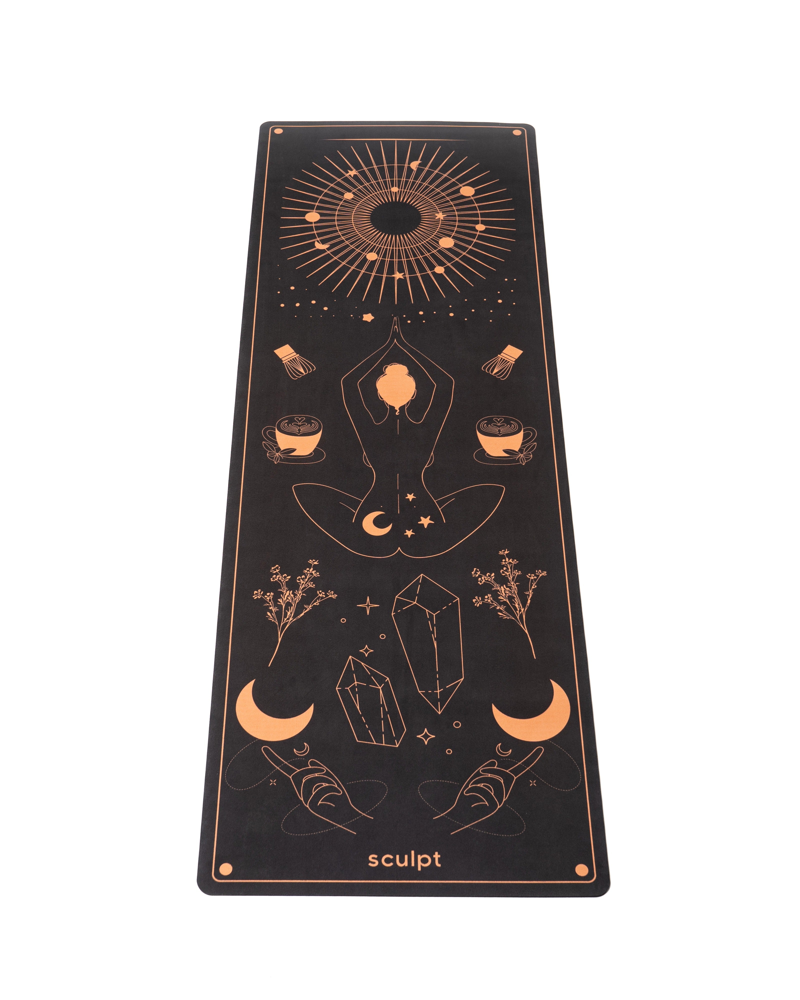 Glow mata do jogi - Cosmic Flow - Black