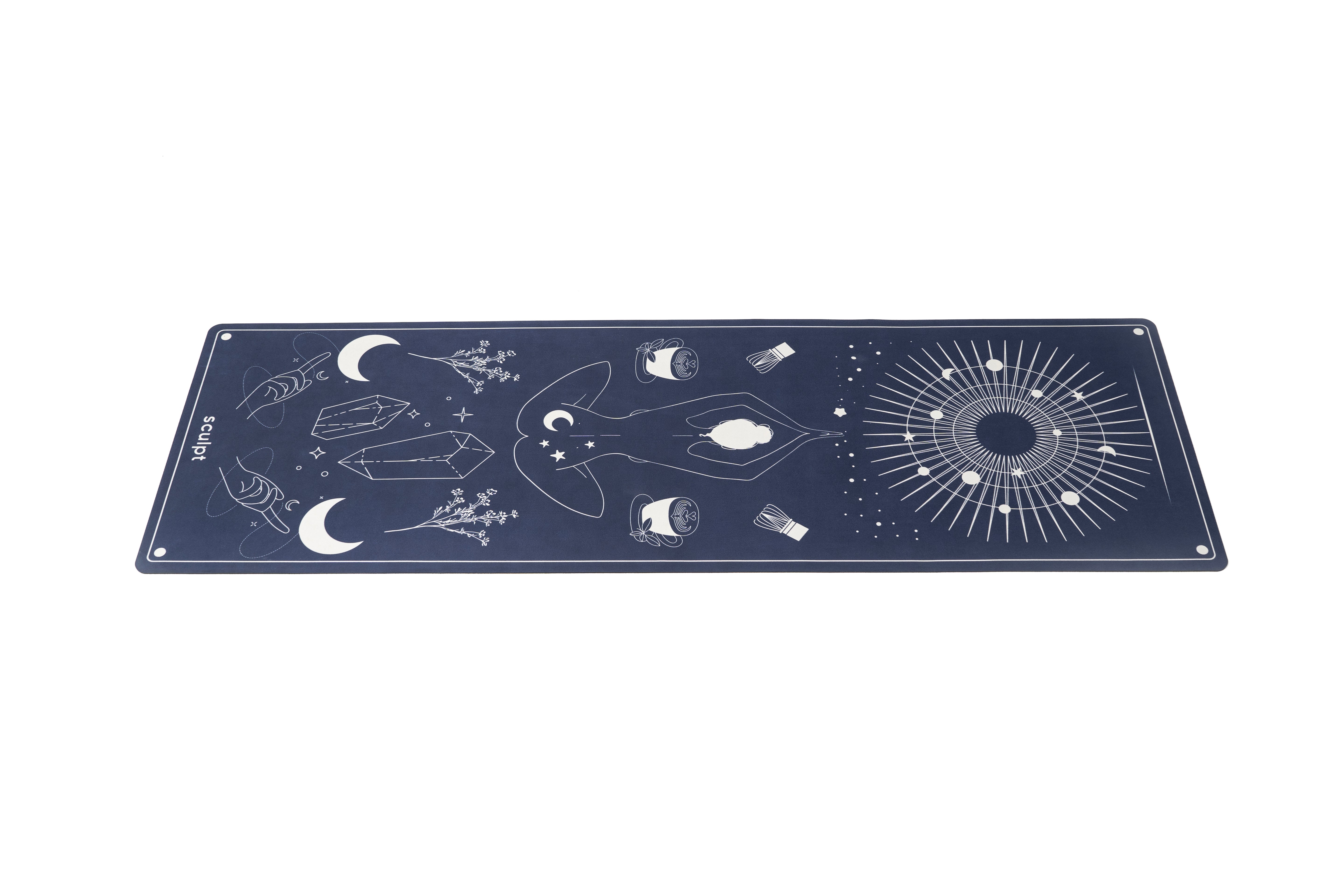 Glow mata do jogi - Cosmic Flow - Lunar Blue